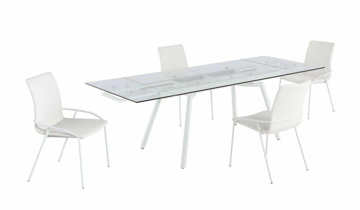 Chintaly Alicia 5-Piece Contemporary  Dining Room Set