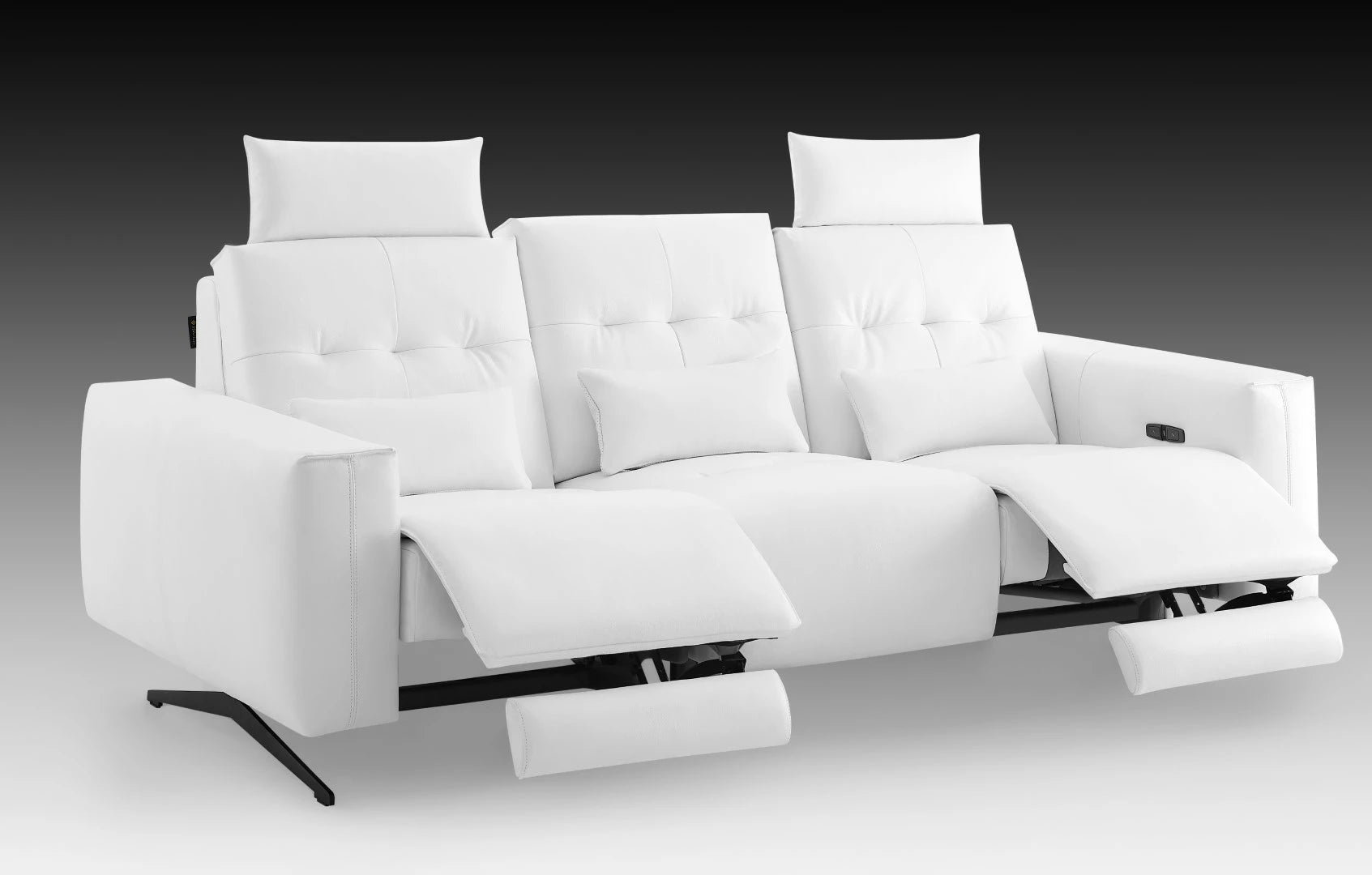 Amalfi Sofa with Two Recliners