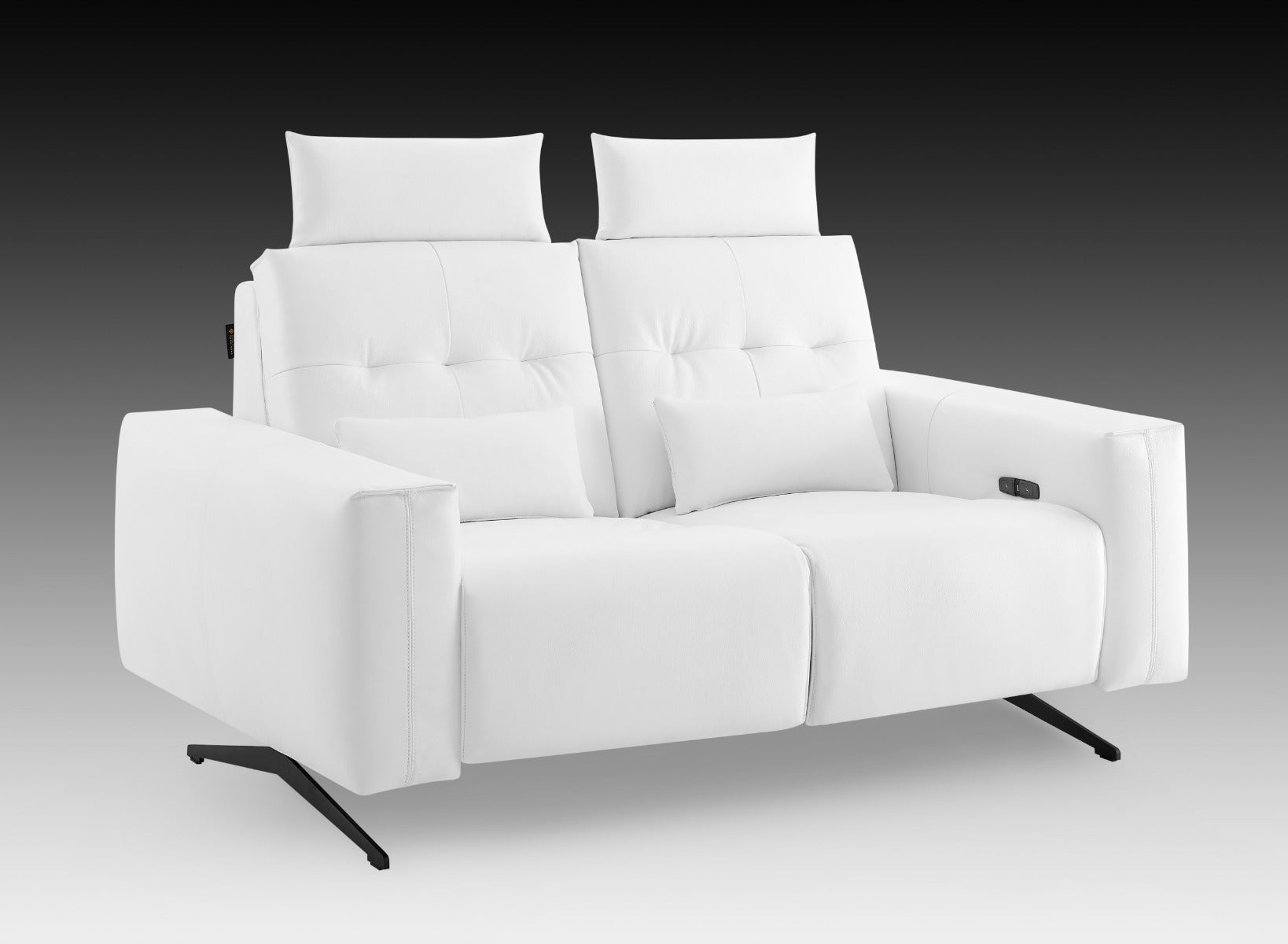 Amalfi Loveseat with Two Recliners | Creative Furniture