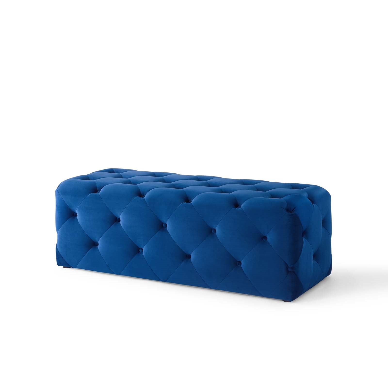 Modway Amour 48" Tufted Button Entryway Performance Velvet Bench