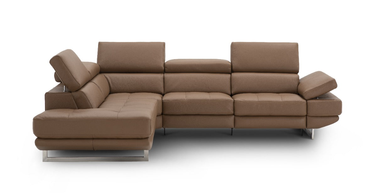 Annalaise Recliner Leather Sectional