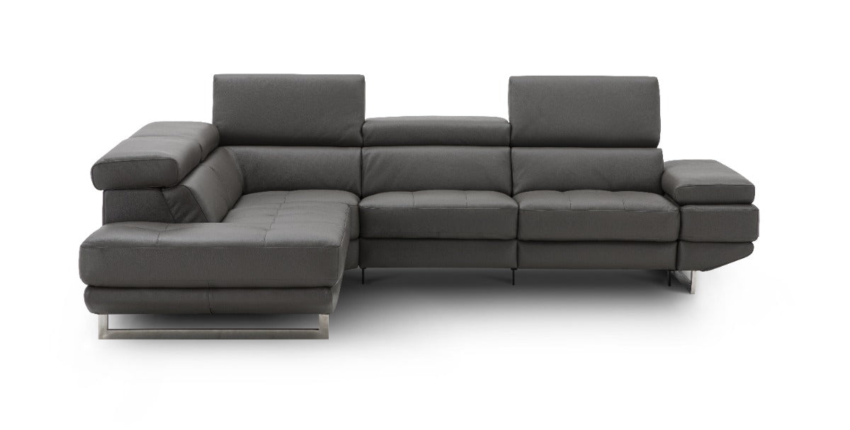 Annalaise Recliner Leather Sectional