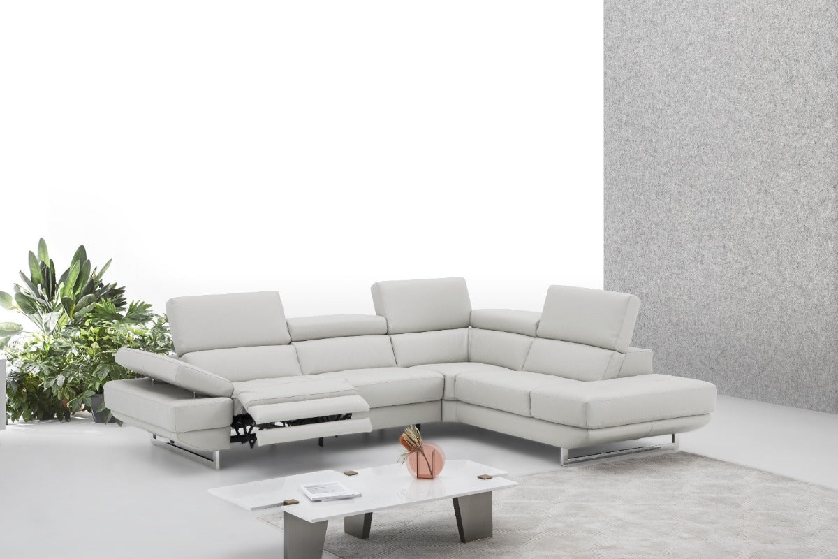 Annalaise Recliner Leather Sectional