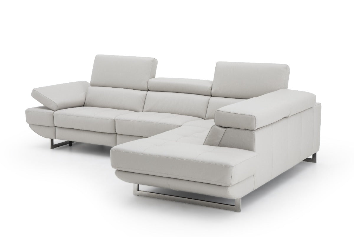 Annalaise Recliner Leather Sectional