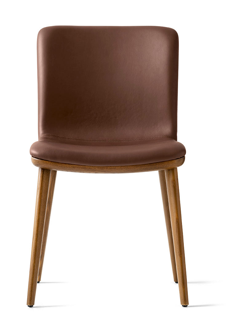Calligaris Annie CS1847 Chair with Plush Seat and Metal Sled Base | Special Order