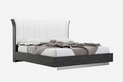Ariana Queen Size Bed, Grey