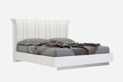 Ariana Bed , White High Gloss | Creative Furniture