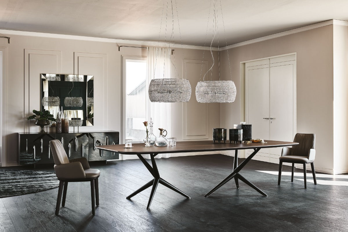 Atlantis Wood Dining Table with S top