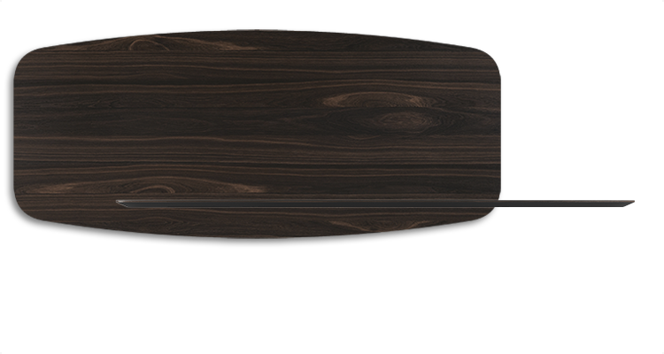 Atlantis Wood Dining Table with B top