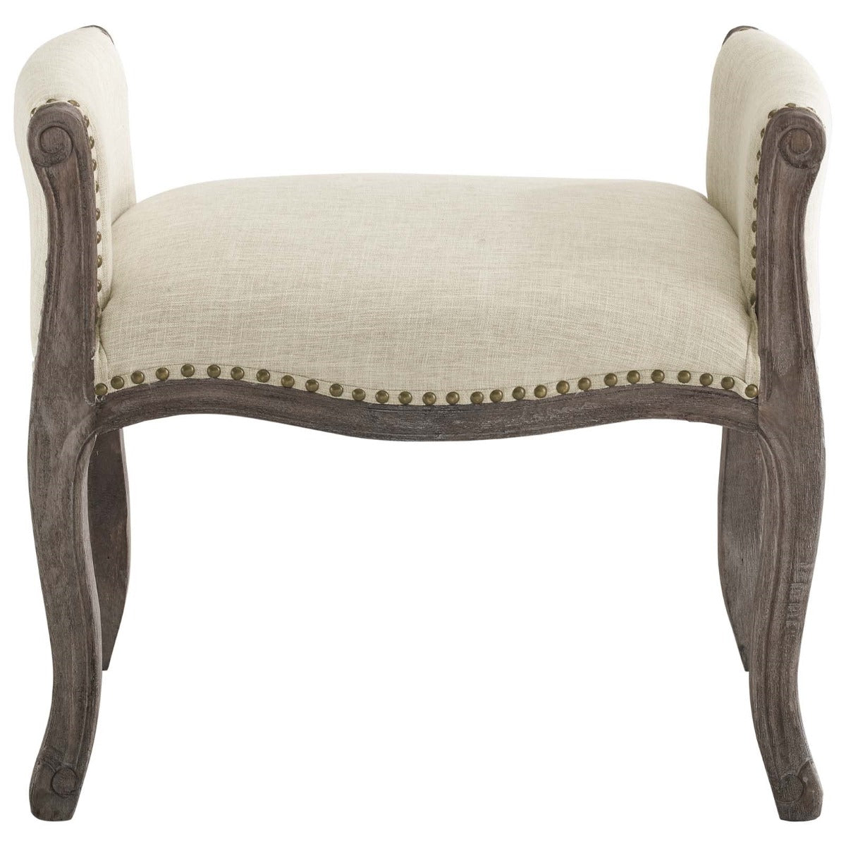 Modway Avail Vintage French Upholstered Fabric Bench