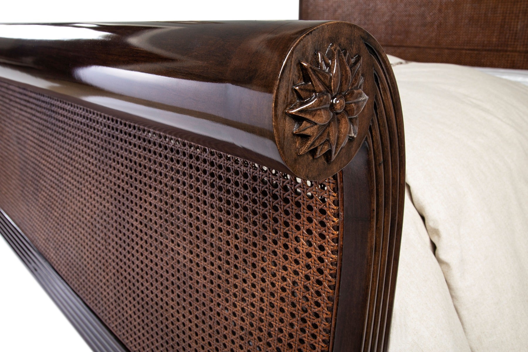 Theodore Alexander Denison Sleigh King Bed