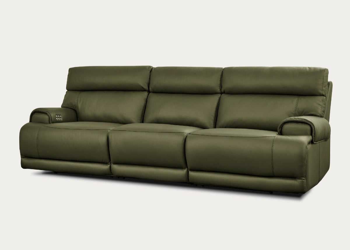 Baron Leather Sofa with Recliners | Creative Furniture