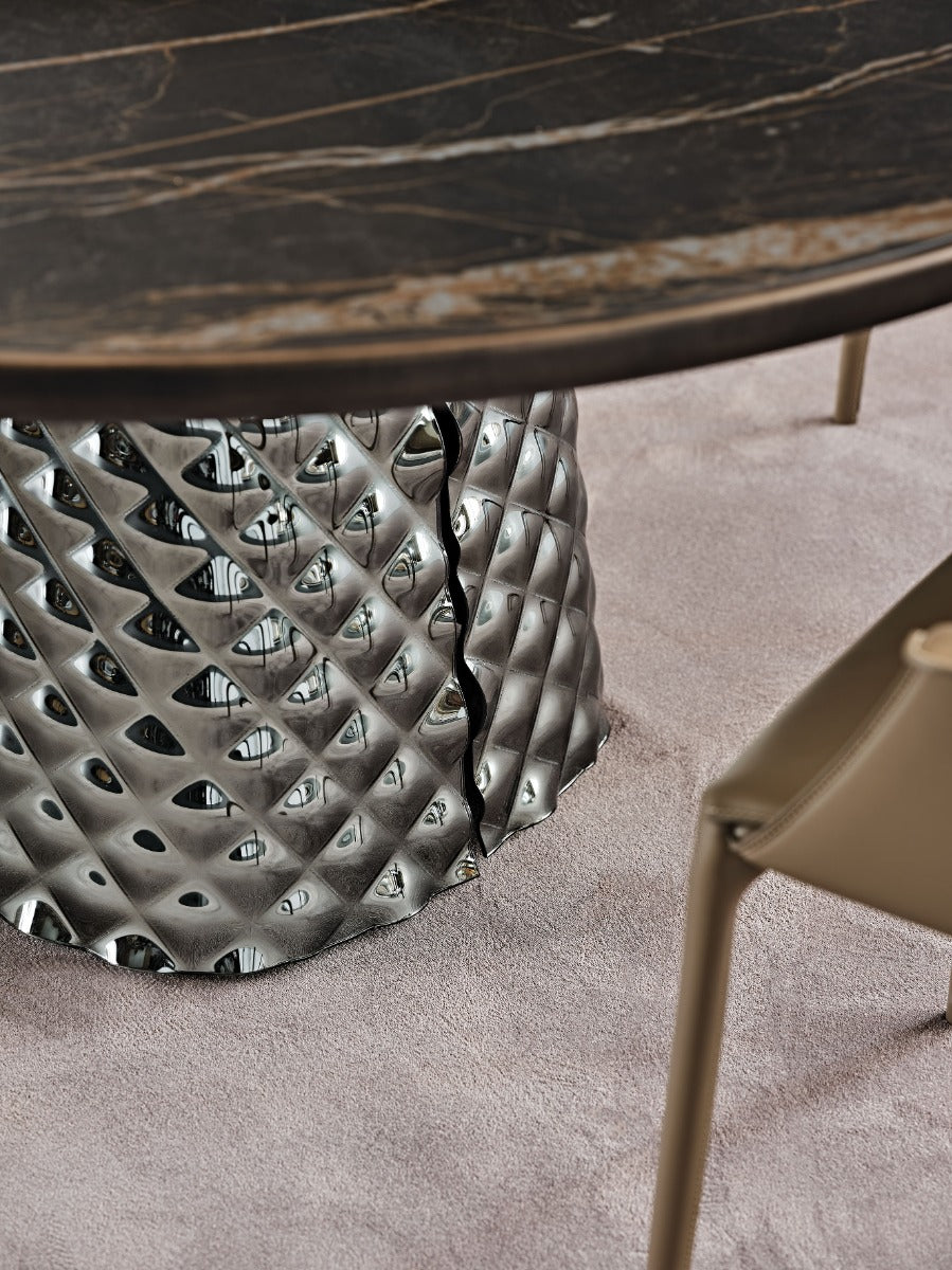 Atrium Keramik Premium Round Dining Table