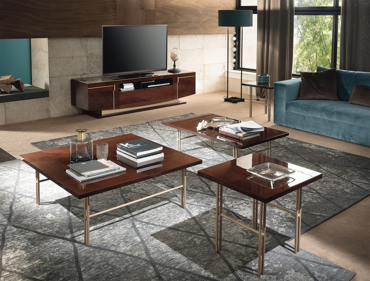 Bellagio Rectangular Coffee Table | ALF (+) DA FRE