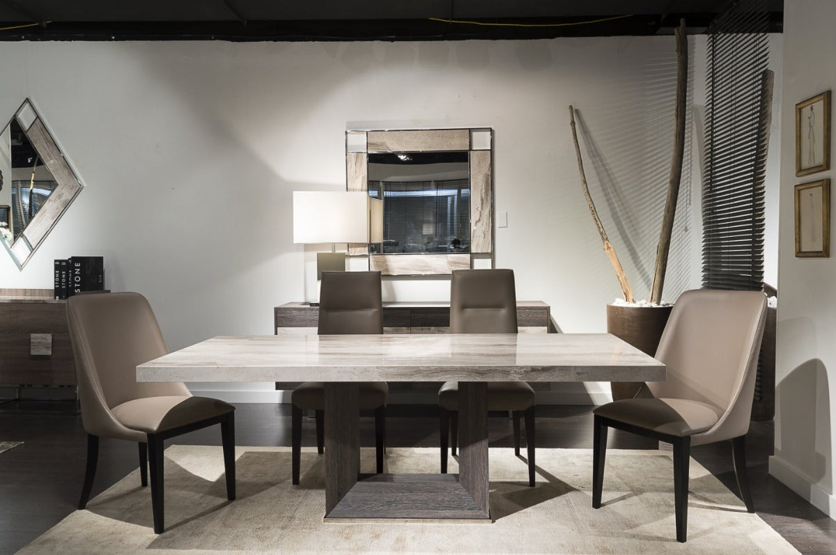 Stone International Blade Light Dining Table