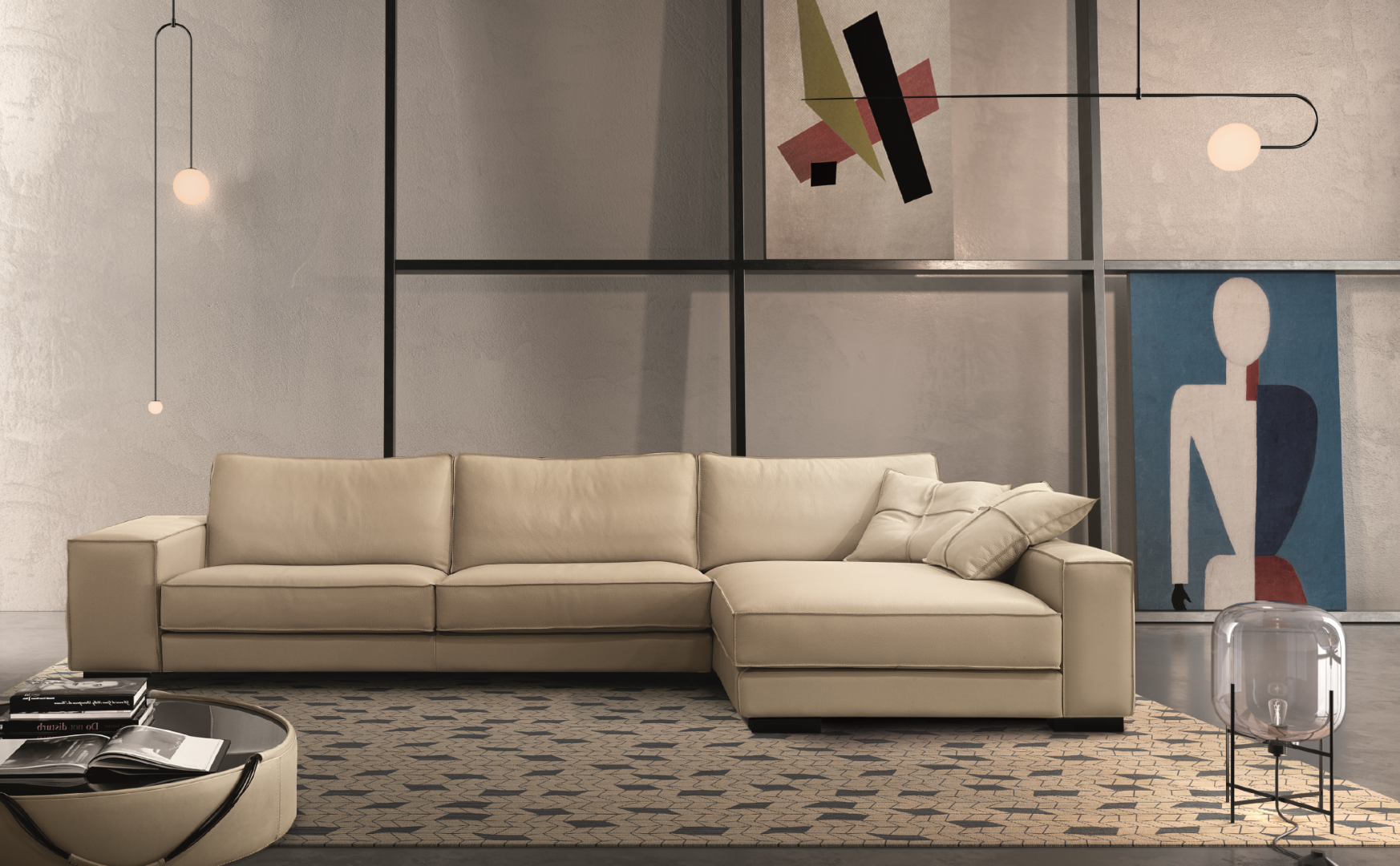 Gamma Arredamenti Bond Sectional A