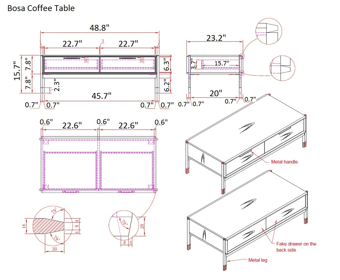Bosa Coffee Table