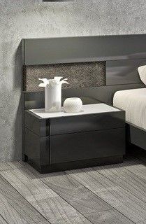 J & M Braga Nightstand, Left