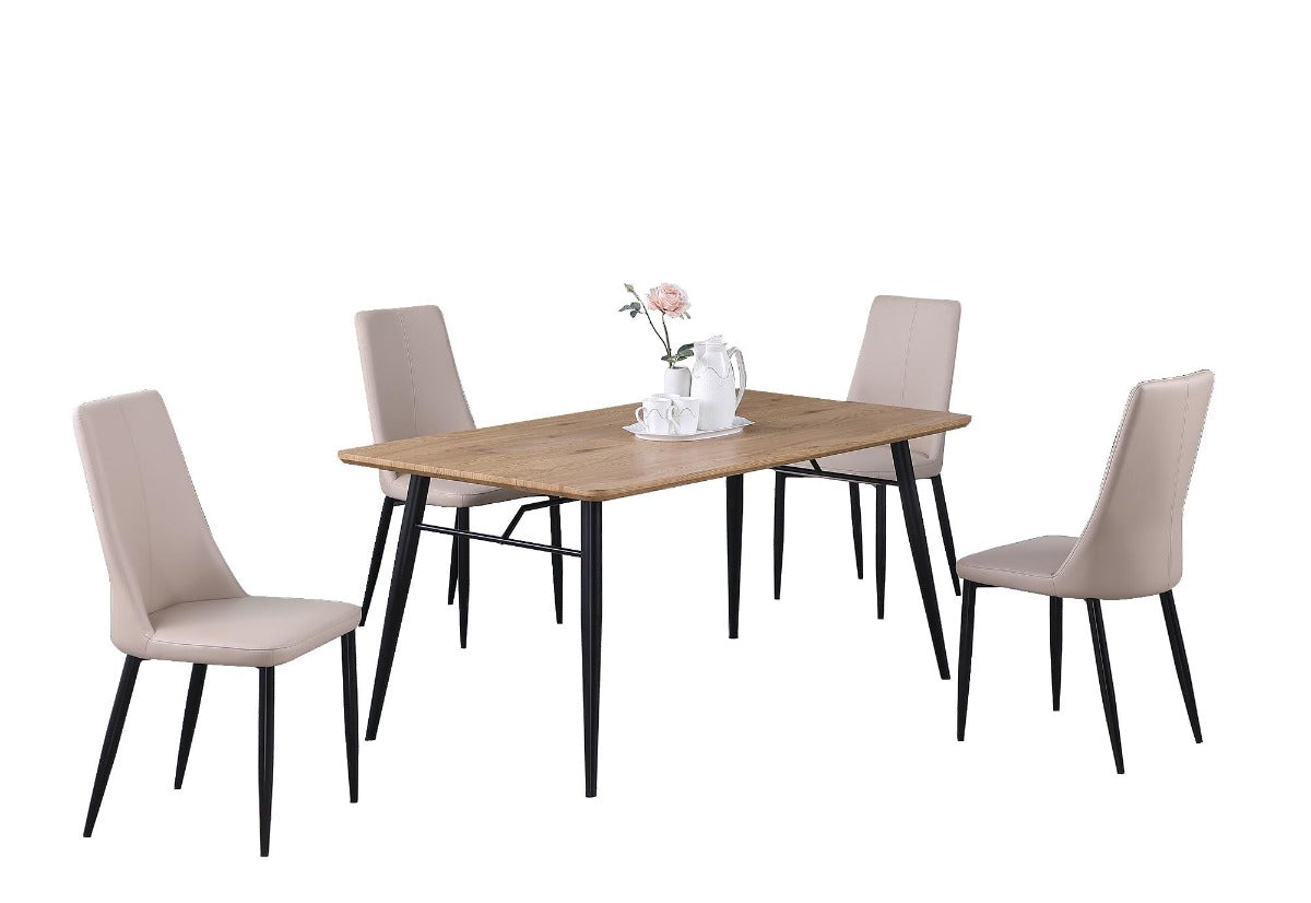 Chintaly 5-Piece Bridget Dining Room Set
