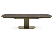 Calligaris Cameo 4124-S200 Modern Table with extensions and elliptical top | Quick Ship