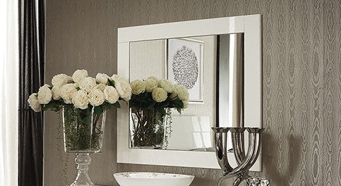 Canova Mirror by Alf Da Fre, $375.00, ALF, White