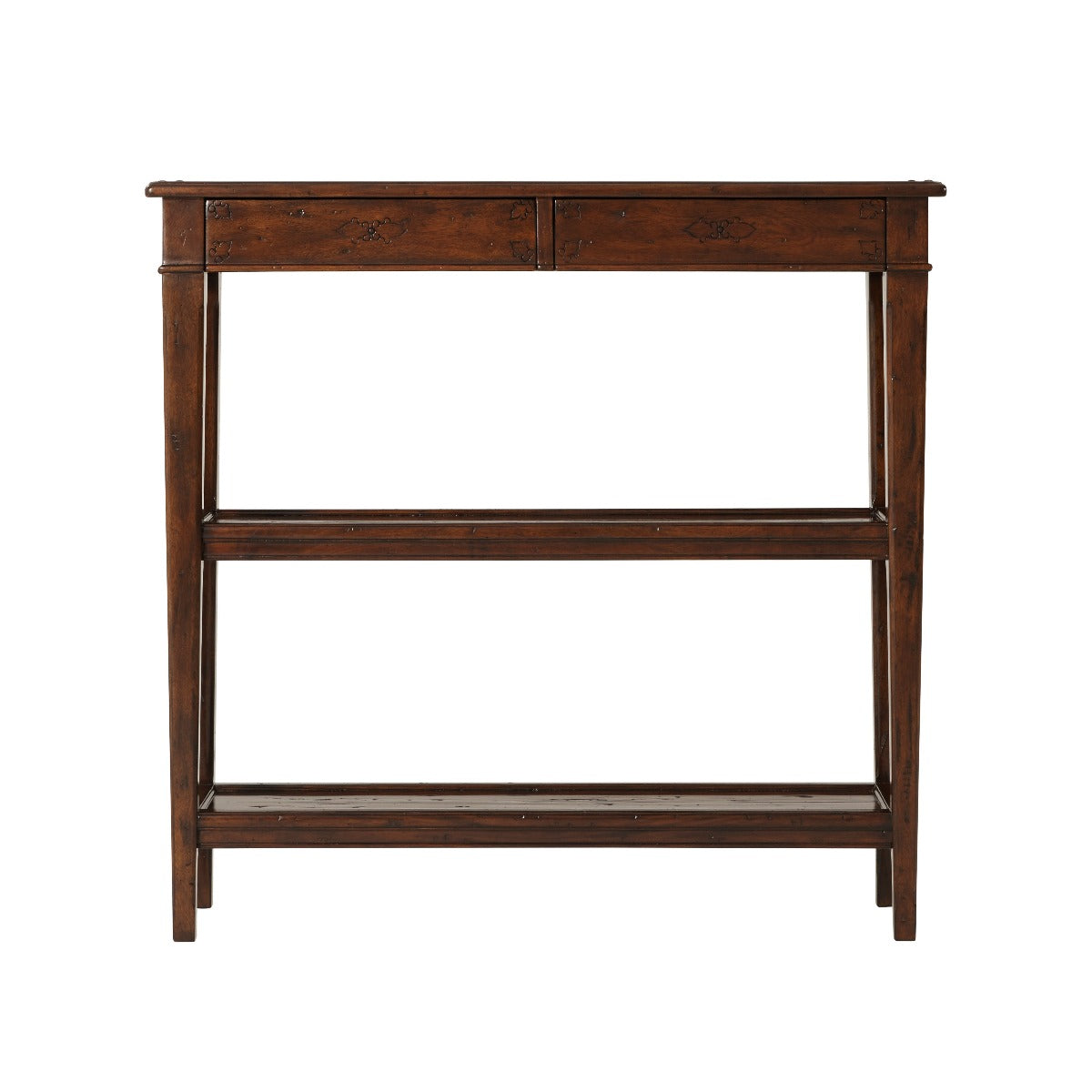 Theodore Alexander Subtly Incised Console Table
