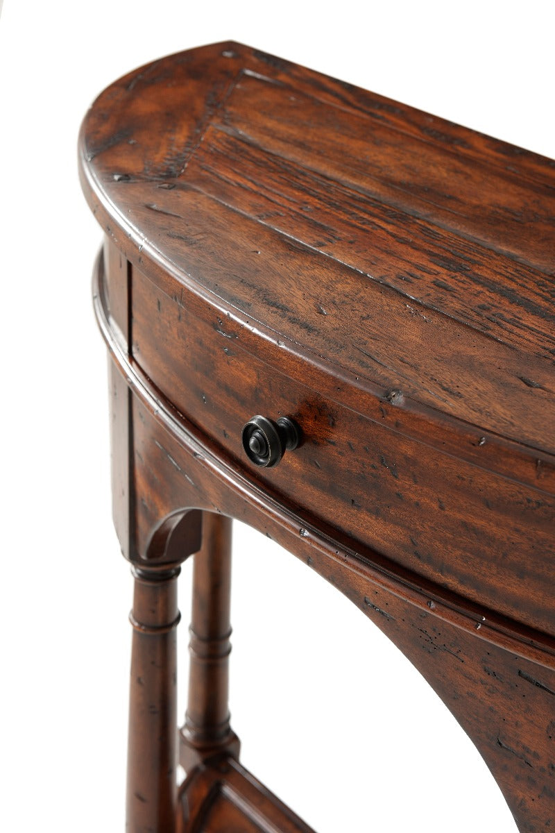 Theodore Alexander The Bowfront Country Console Table