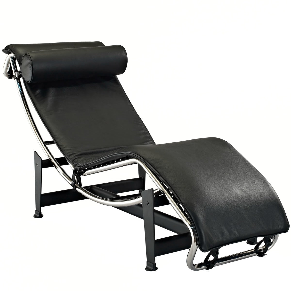 Modway Charles Leather Chaise Lounge