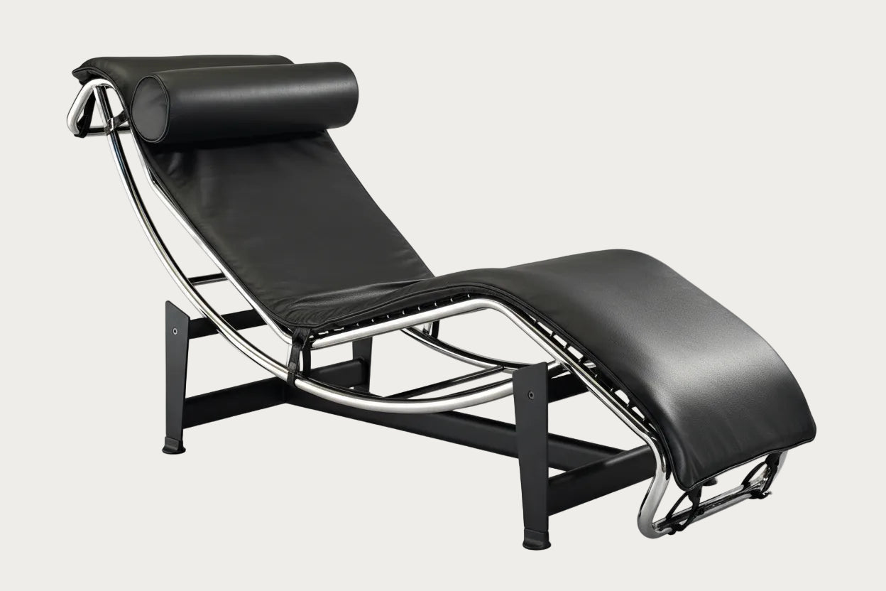 Modway Charles Leather Chaise Lounge