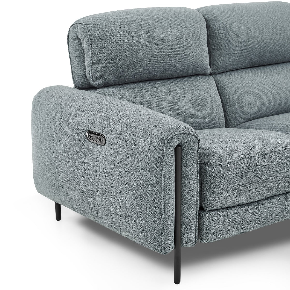 Charm Fabric Sofa with Two Recliners | Creative Furniture