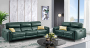Charm Reclining Sofa and Loveseat Set, Leather | Creative Furniture