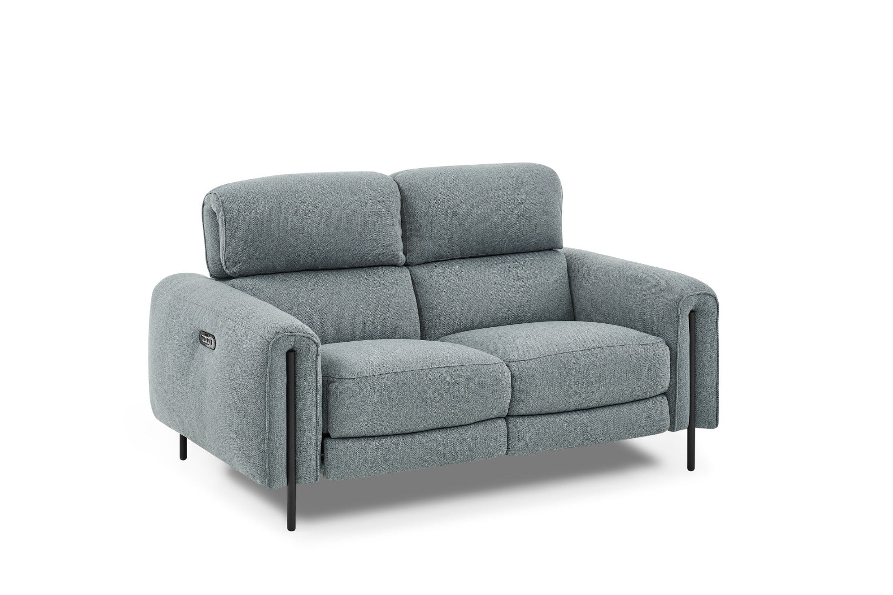 Charm Fabric Loveseat with Two Recliners | Creative Furniture