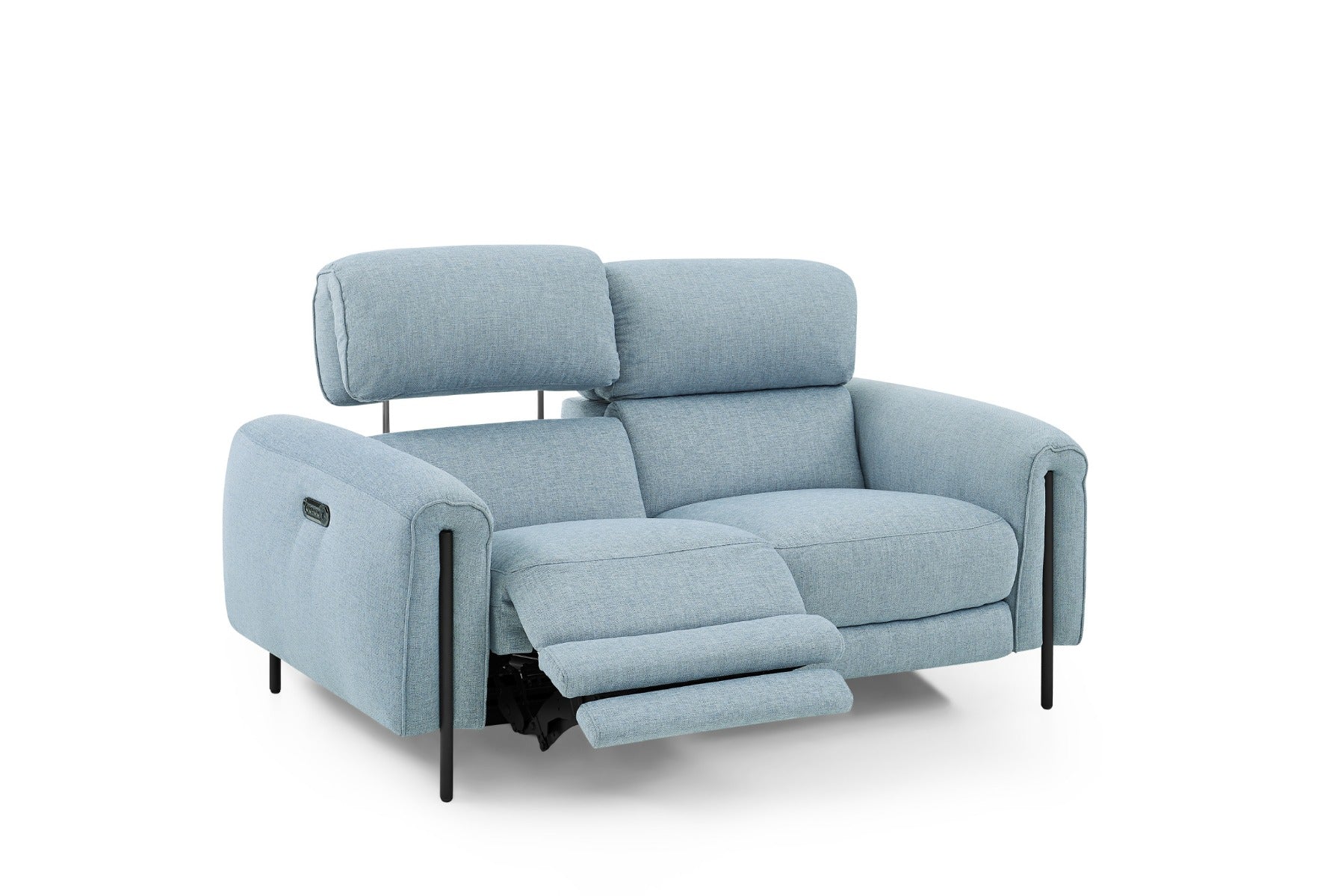 Charm Fabric Loveseat with Two Recliners | Creative Furniture