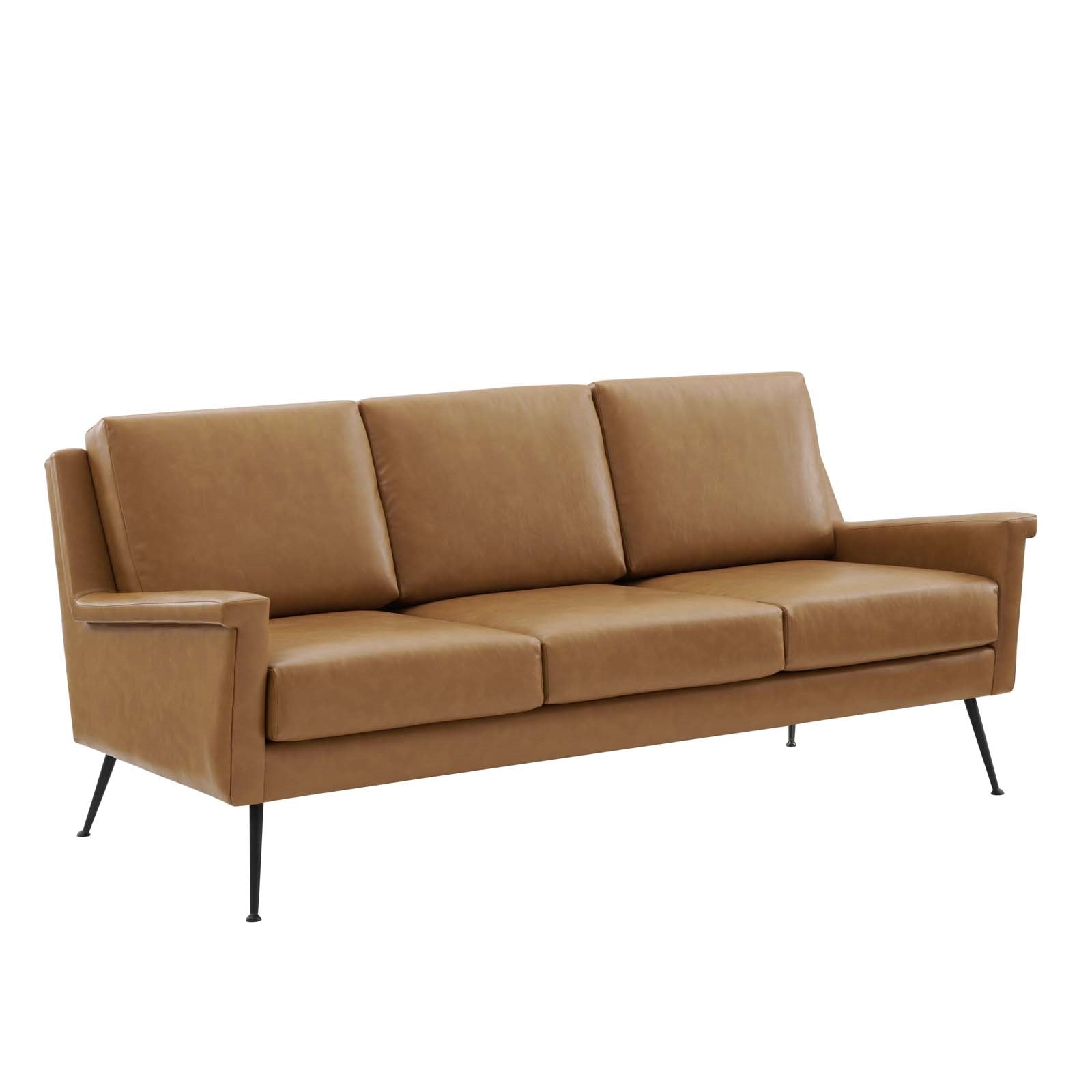 Modway Chesapeake Vegan Leather Sofa