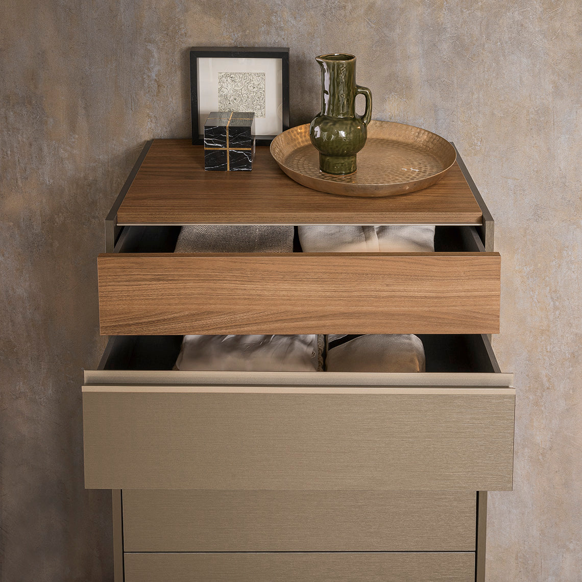 City Life Modern Bed with Wooden Headboard | ALF (+) DA FRE