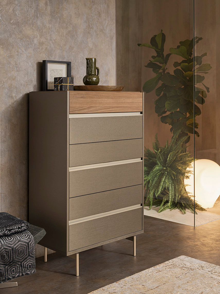 City Life Modern Bed with Wooden Headboard | ALF (+) DA FRE