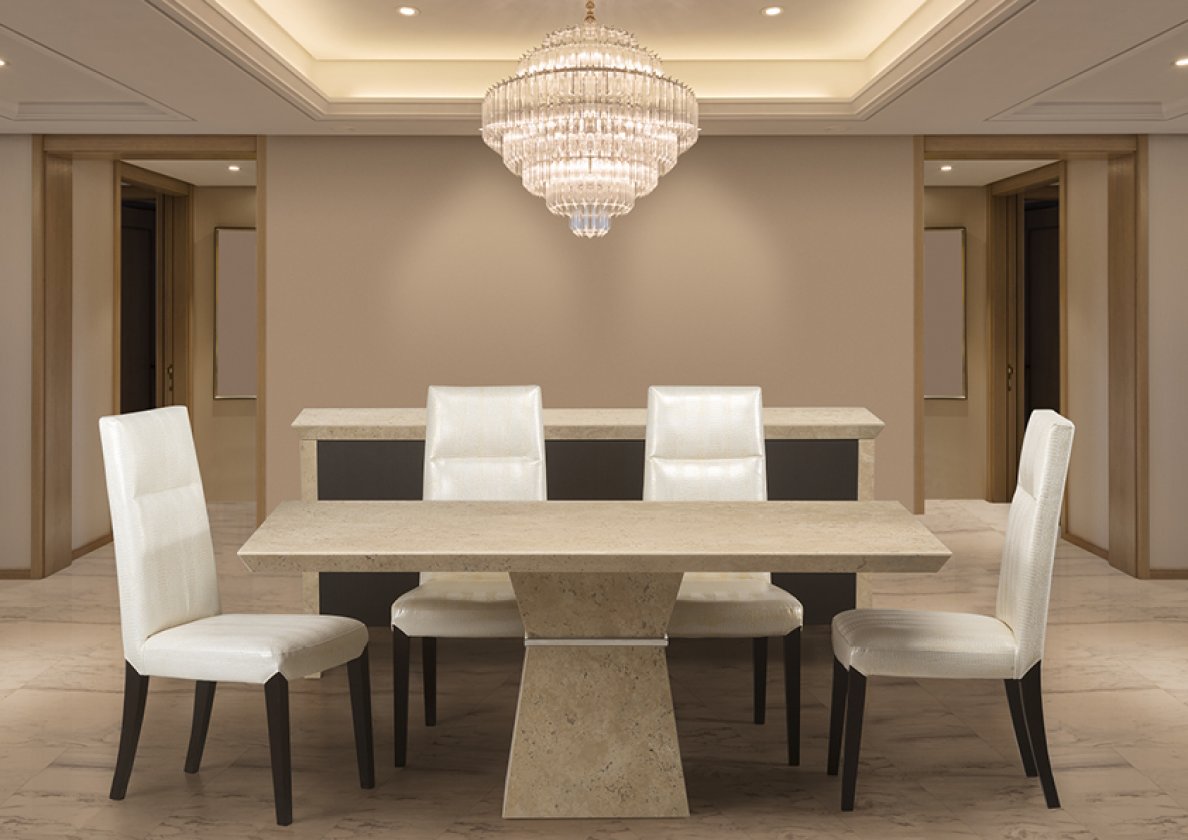 Stone International Clepsy Plus Stone Dining Table