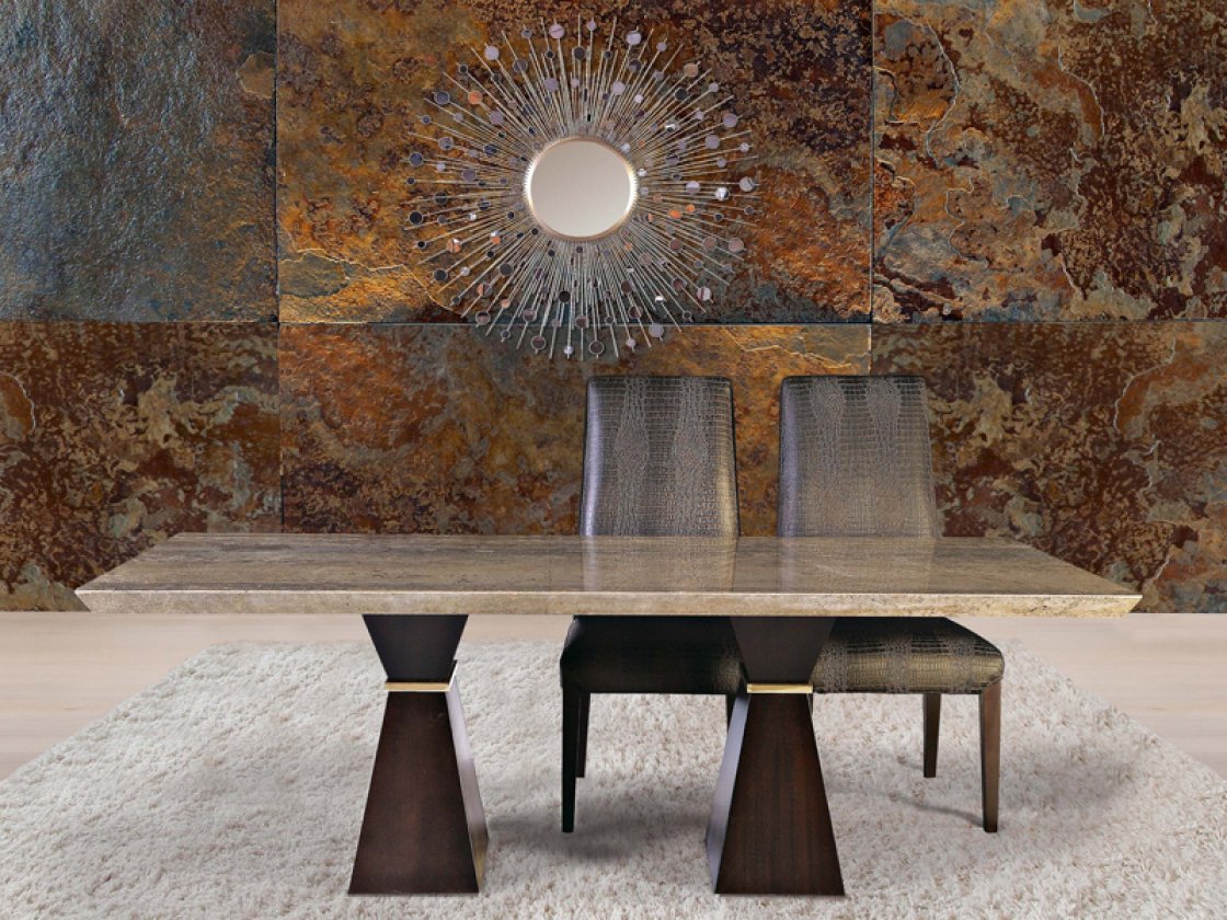 Stone International Clepsy Plus Wood Dining Table