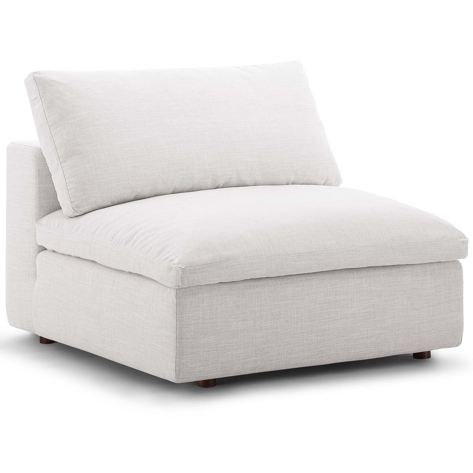 Modway Commix Down Filled Overstuffed Armless Chair