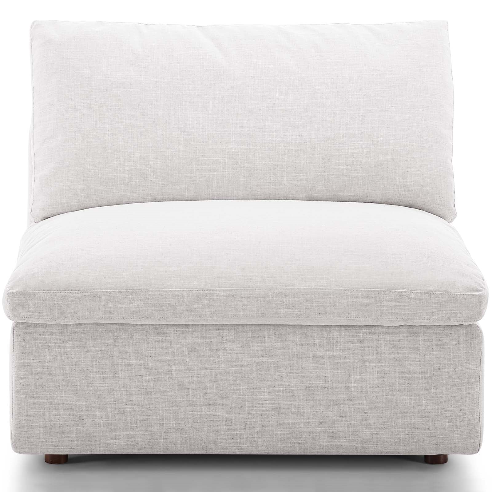Modway Commix Down Filled Overstuffed Armless Chair