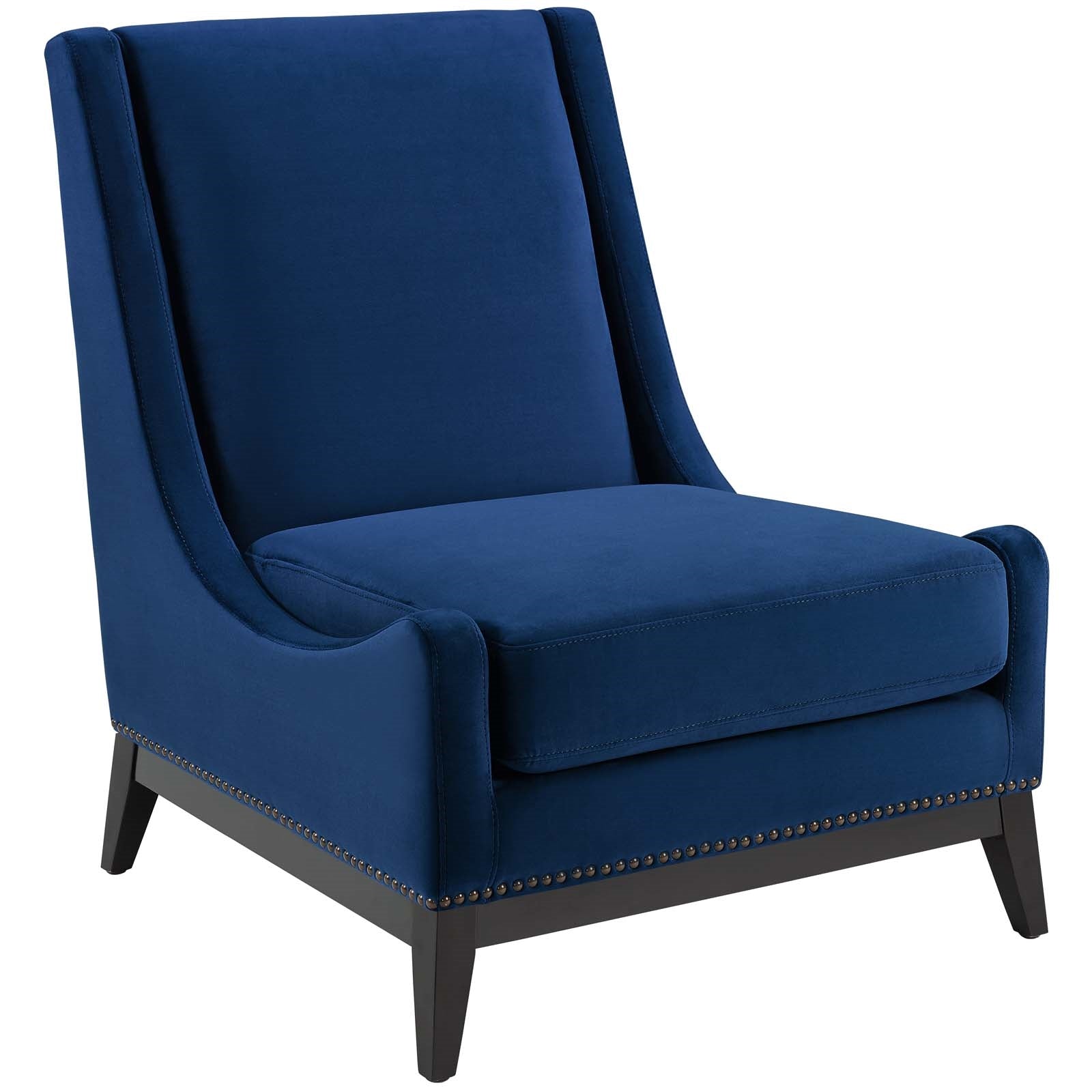 Modway Confident Accent Upholstered Performance Velvet Lounge Chair