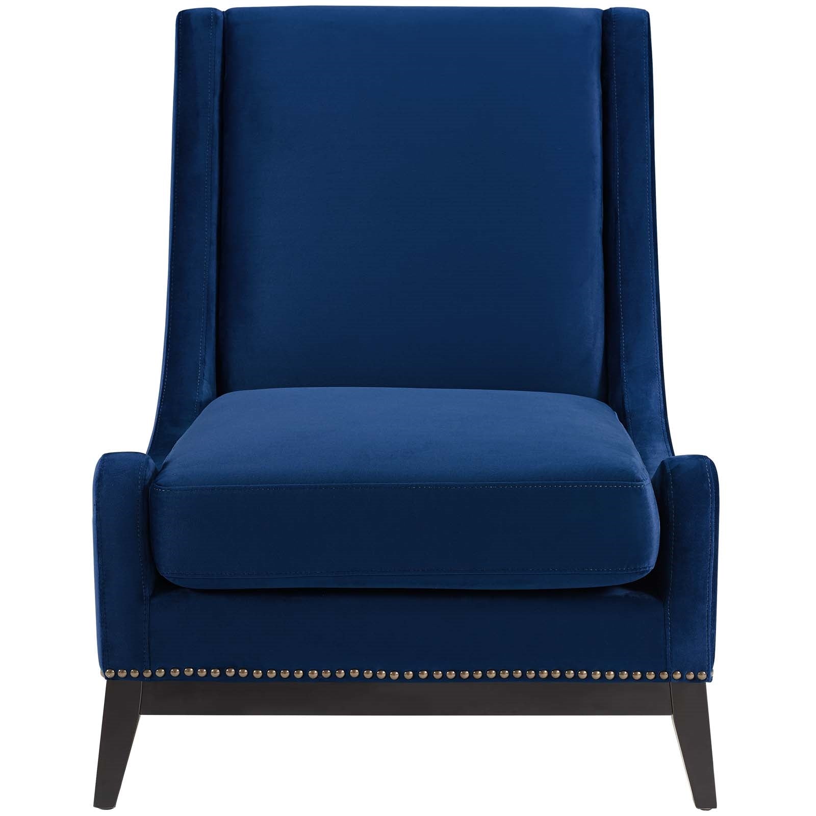 Modway Confident Accent Upholstered Performance Velvet Lounge Chair