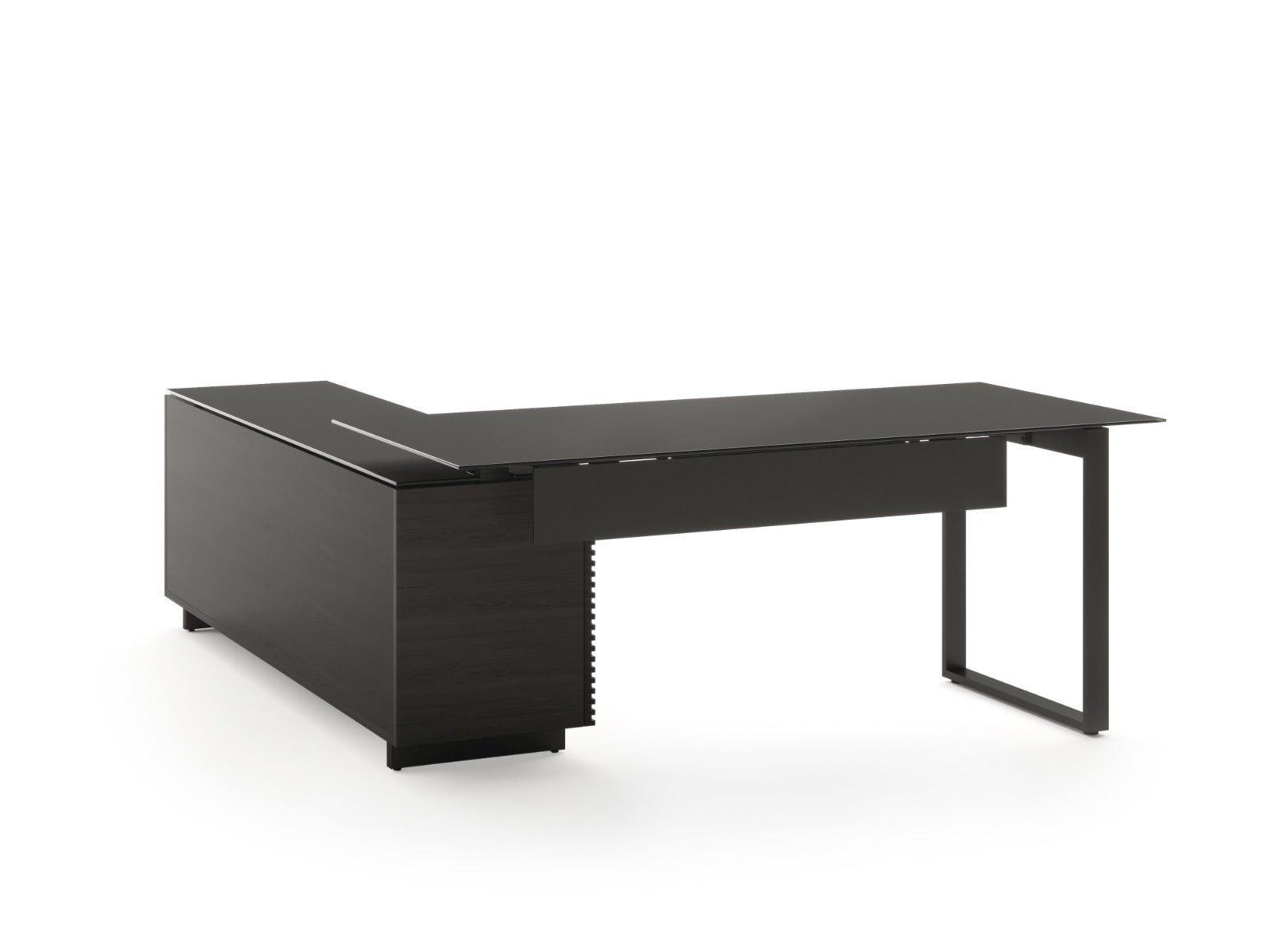BDI Corridor 6531 Modern L-Shaped Executive Desk