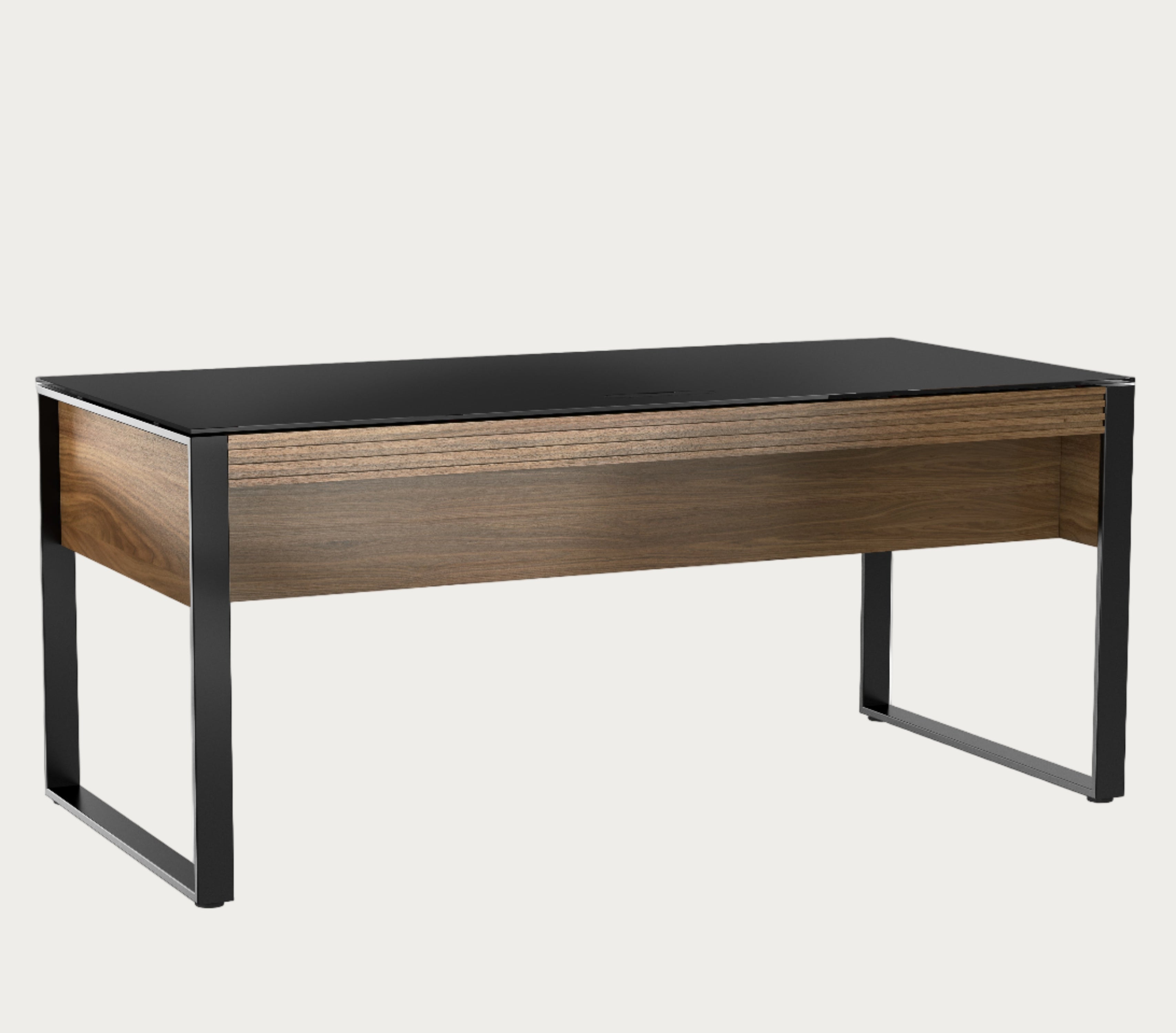 BDI Corridor 6521 Officew Desk, Natural Walnut