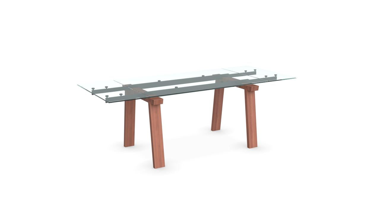 Calligaris Levante Extendable Dining Table, 55" Wide