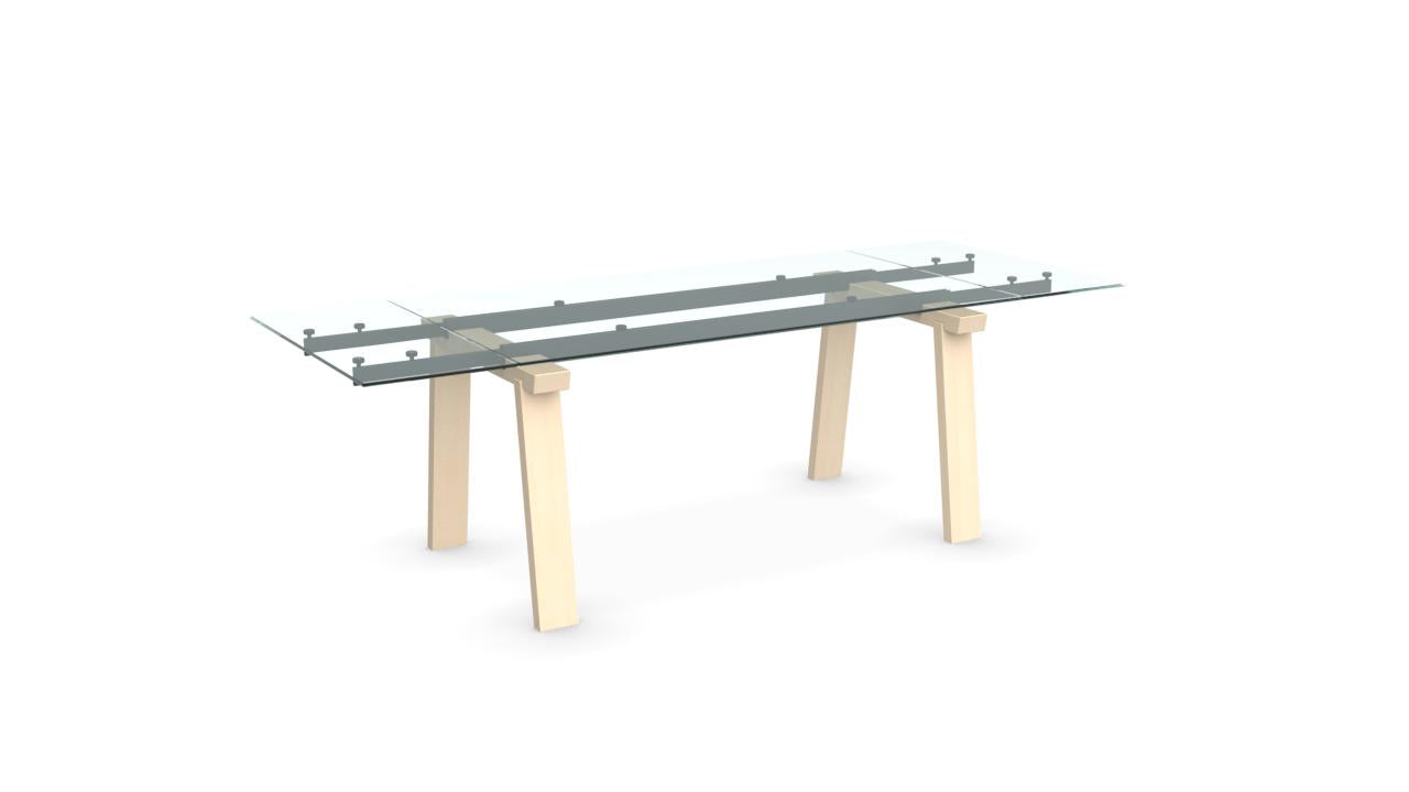 Calligaris Levante Extendable Dining Table, 55" Wide
