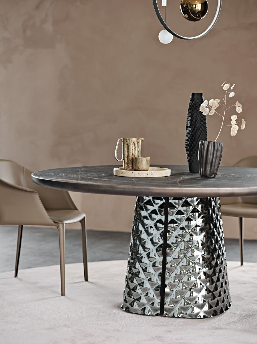 Atrium Keramik Premium Round Dining Table