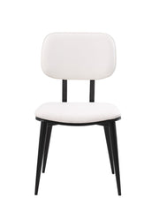 Chintaly Daphne Modern Side Chair, White