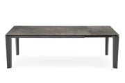 Calligaris Delta CS-4097-R160 Table With Rectangular Extendible Top And Metal Legs