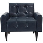 Modway Delve Upholstered Vinyl Accent Chair